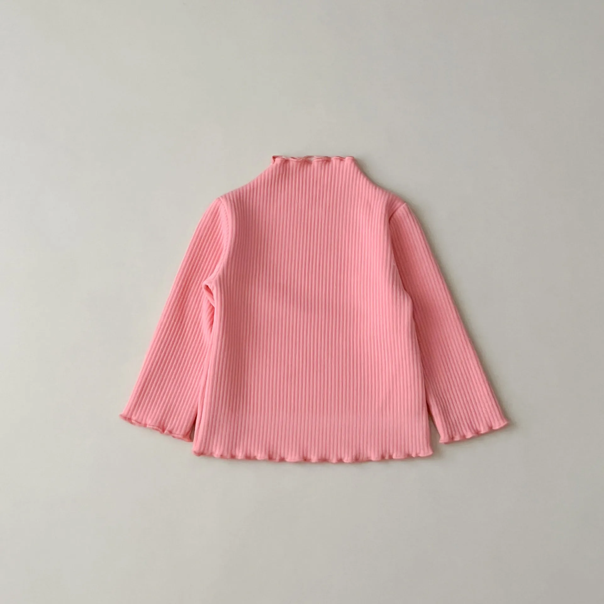 Baby Kid Girls Solid Color Tops Wholesale 231130138