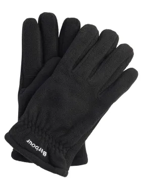 Barbour Coalford Fleece Gloves - Black