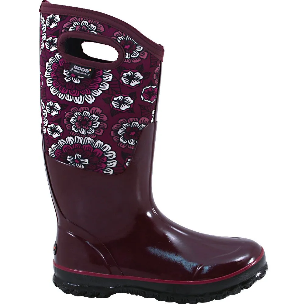 Bogs Classic Pansies Rubber Boots - Womens