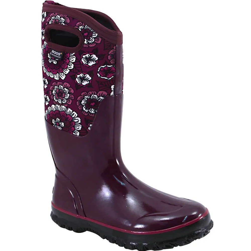 Bogs Classic Pansies Rubber Boots - Womens