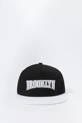 Casquette réglable avec motif brodé Brooklyn