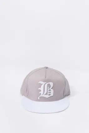 Casquette réglable avec motif brodé deux-tons Boston