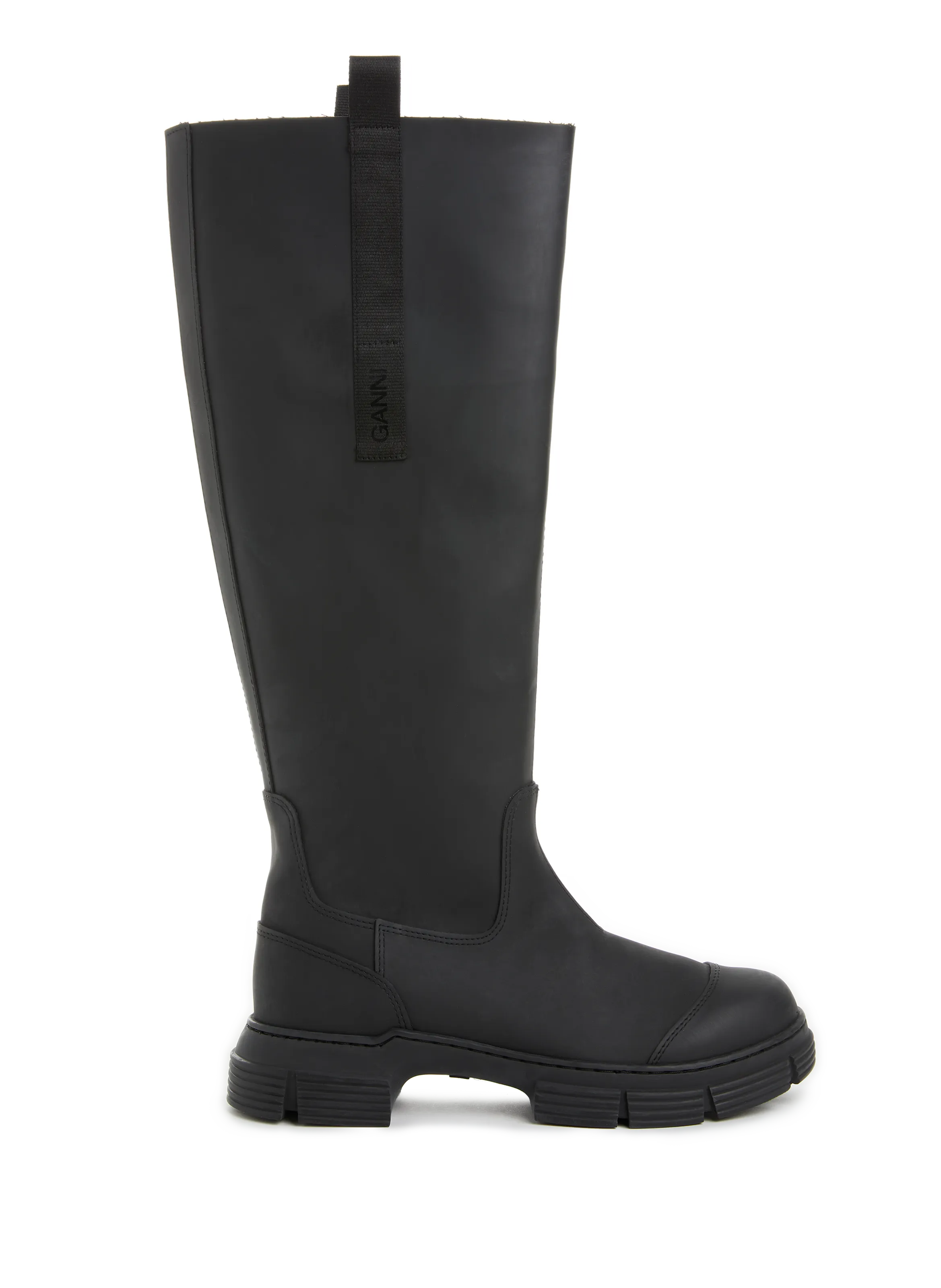 GANNI  Recycled rubber boots - Black