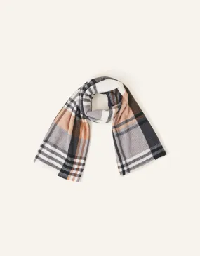 Gloves & Scarves | Check Blanket Scarf | Accessorize