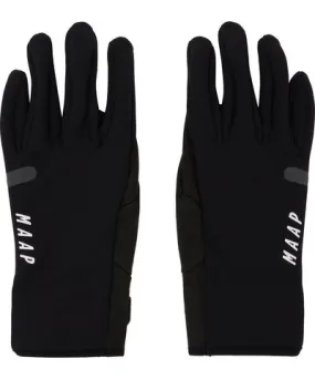 MAAP Black Winter Gloves