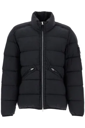 nylon stretch down jacket 811543028 NERO