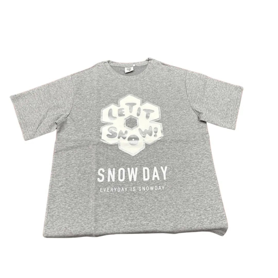 Snow Day Basic Tee Grey