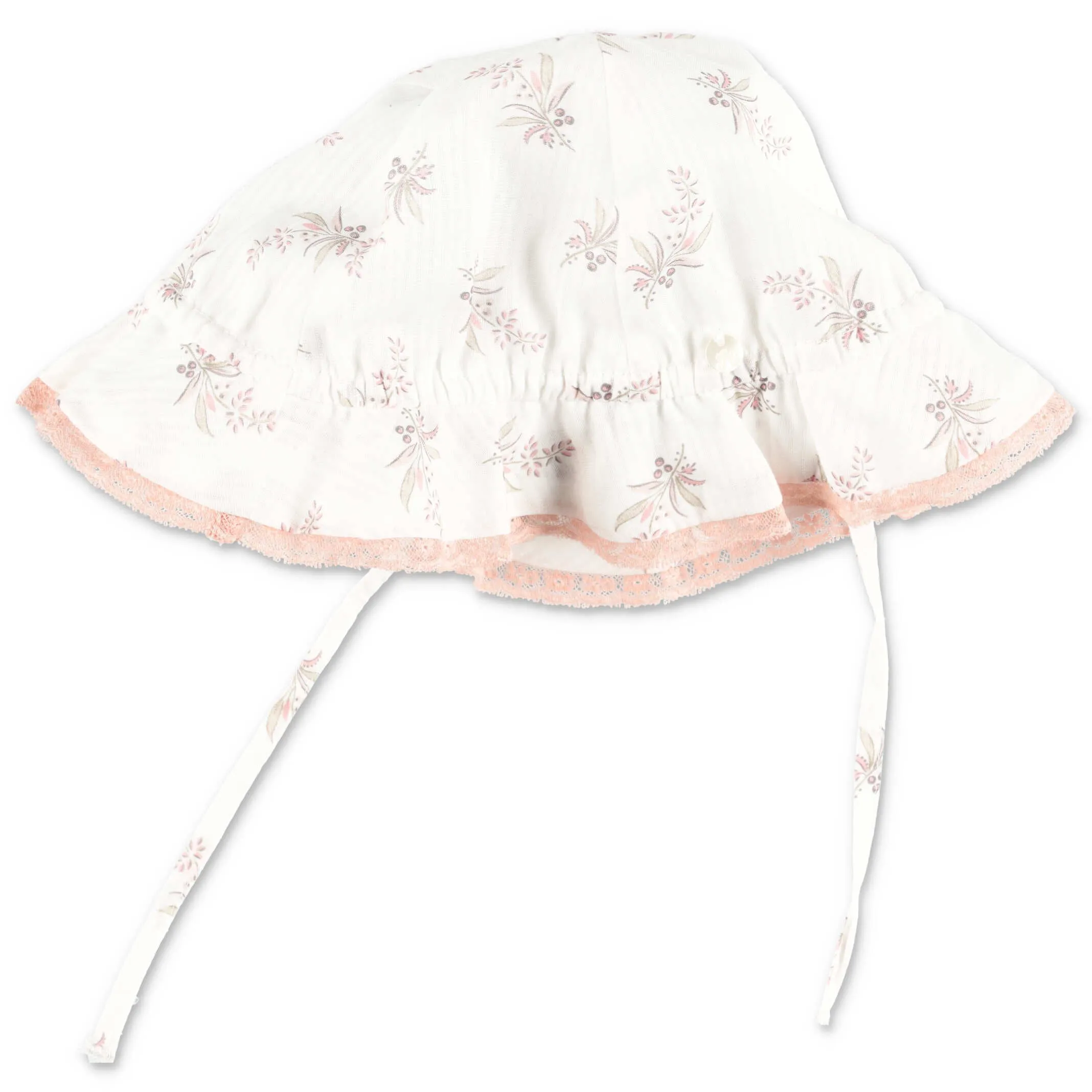 Tartine et Chocolat Floral Printed Curved Peak Sun Hat