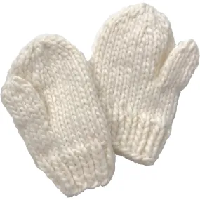 The Blueberry Hill Mittens, Cream