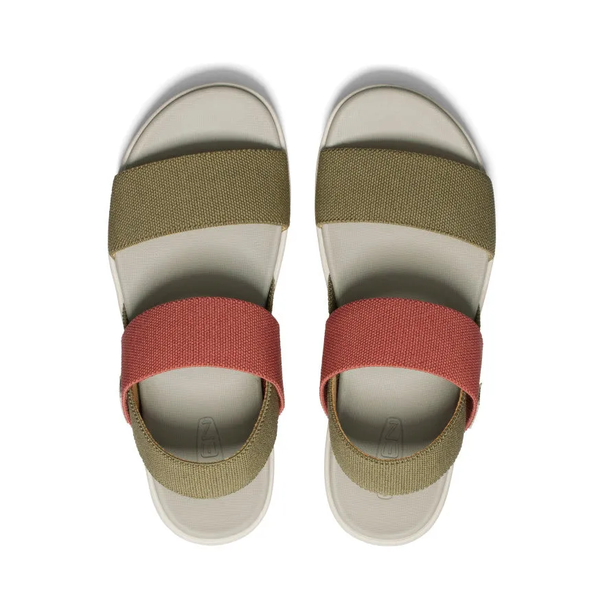 Women's Elle Backstrap Sandal  |  Martini Olive/Baked Clay